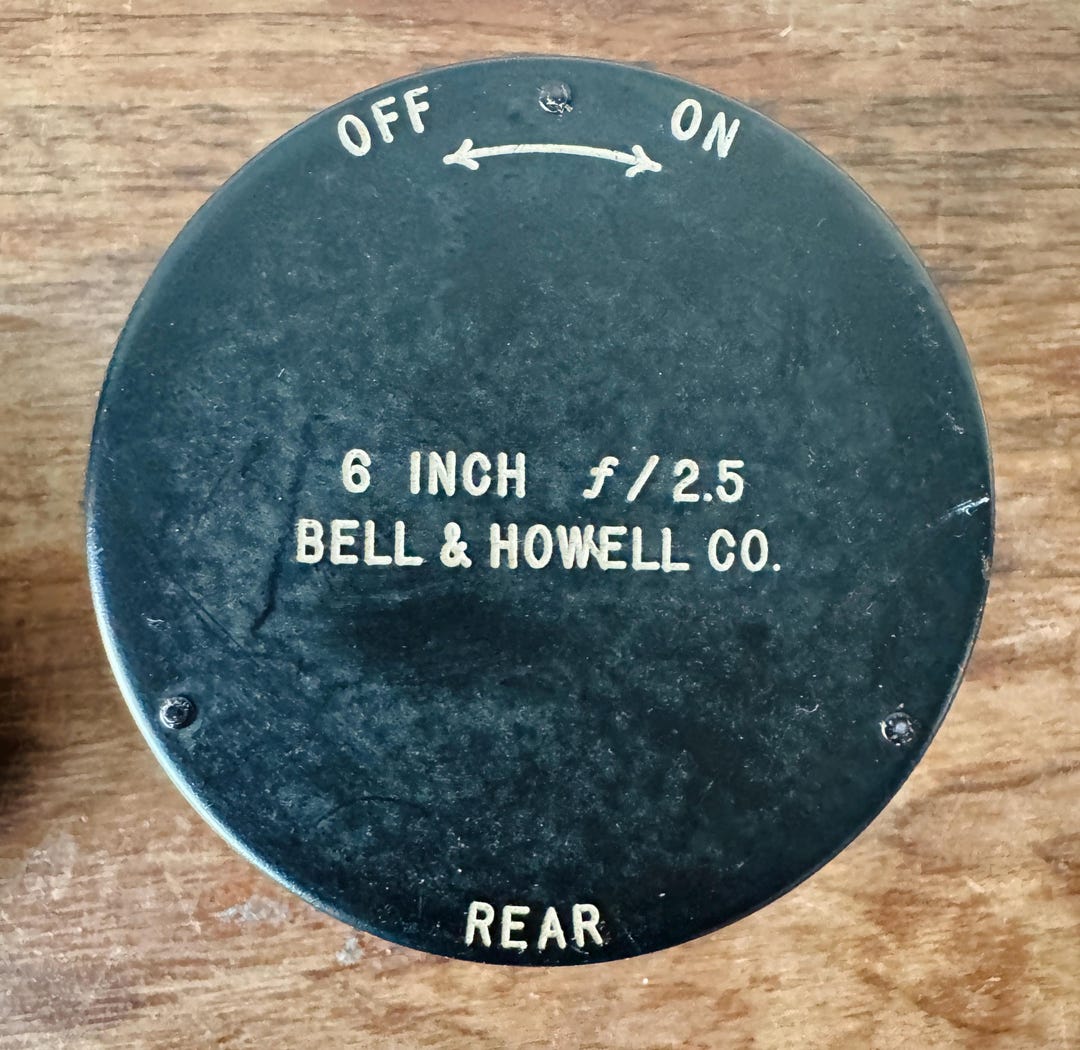 CÔNE de Reproduction BELL & HOWELL- 6 X 9 cm -1930/40