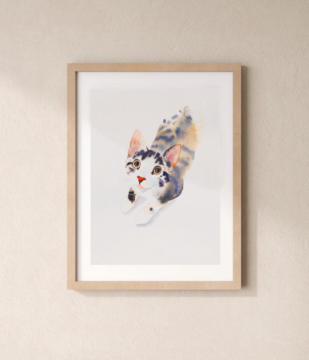 Custom Watercolor Pet Portrait • Hand-painted Cat & Dog Art - Etsy