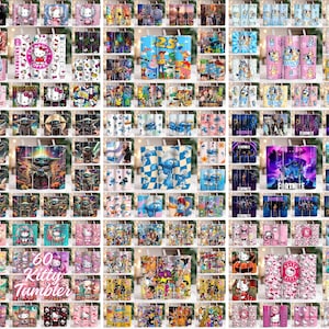 1200+ Cartoon Tumbler Wrap, 20oz Tumbler Wrap Sublimation, Childrens Cartoon Tumbler Wrap, 20oz Kids Tumbler Wrap, Tumbler Wrap Bundle
