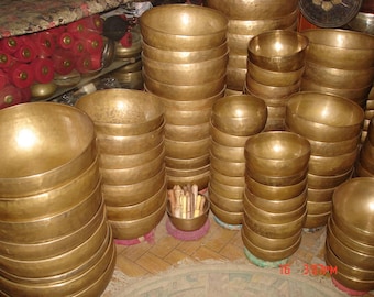 Cuencos tibetanos Jambati - Lote al por mayor de 5,0 kg