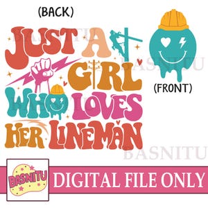 Lineman Wife Digital Png File For Shirt, Funny Sayings Png, Line Wife Gift, Line Wife Png, Wife Png, Life Of Lineman, Funny Png