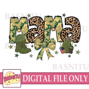 Proud Army Mom Digital Png File For Shirt, Proud Military Mom, Military Mom Png, Army Mom, Navy Mom, Mother&#39;s Day Gifts