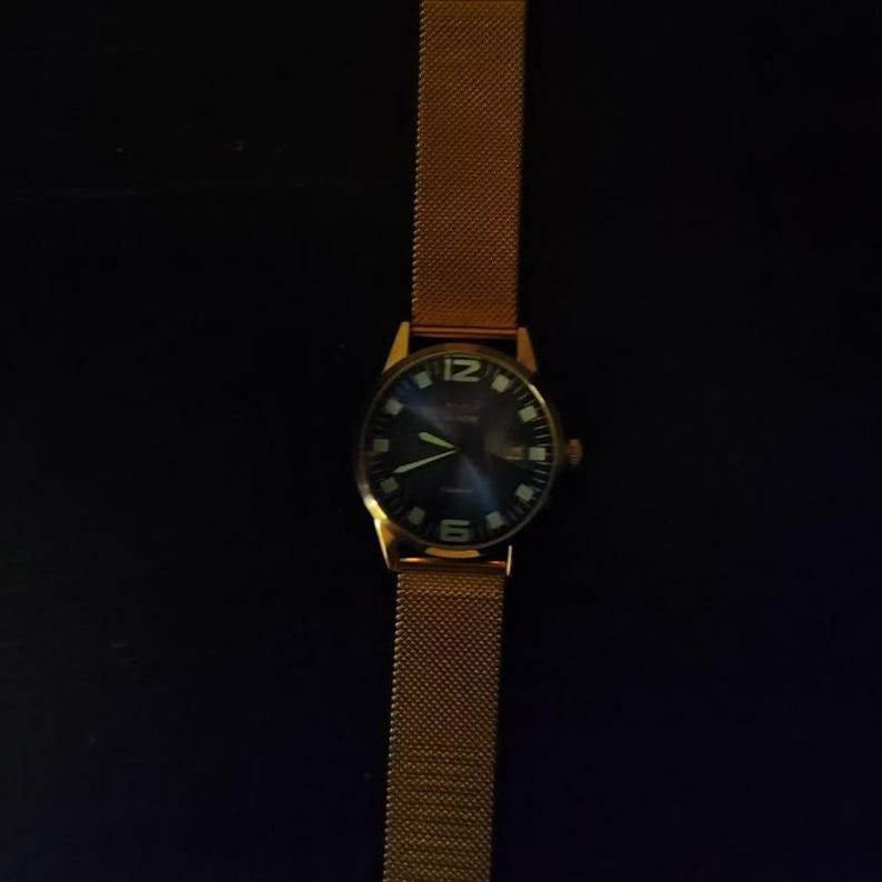 Poljot Aviator Mechanical Watch | Soviet Pilot Wristwatch | Vintage Men's Gift