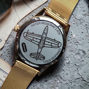 Poljot Aviator Mechanical Watch | Soviet Pilot Wristwatch | Vintage Men's Gift