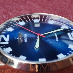 Poljot Aviator Mechanical Watch | Soviet Pilot Wristwatch | Vintage Men's Gift