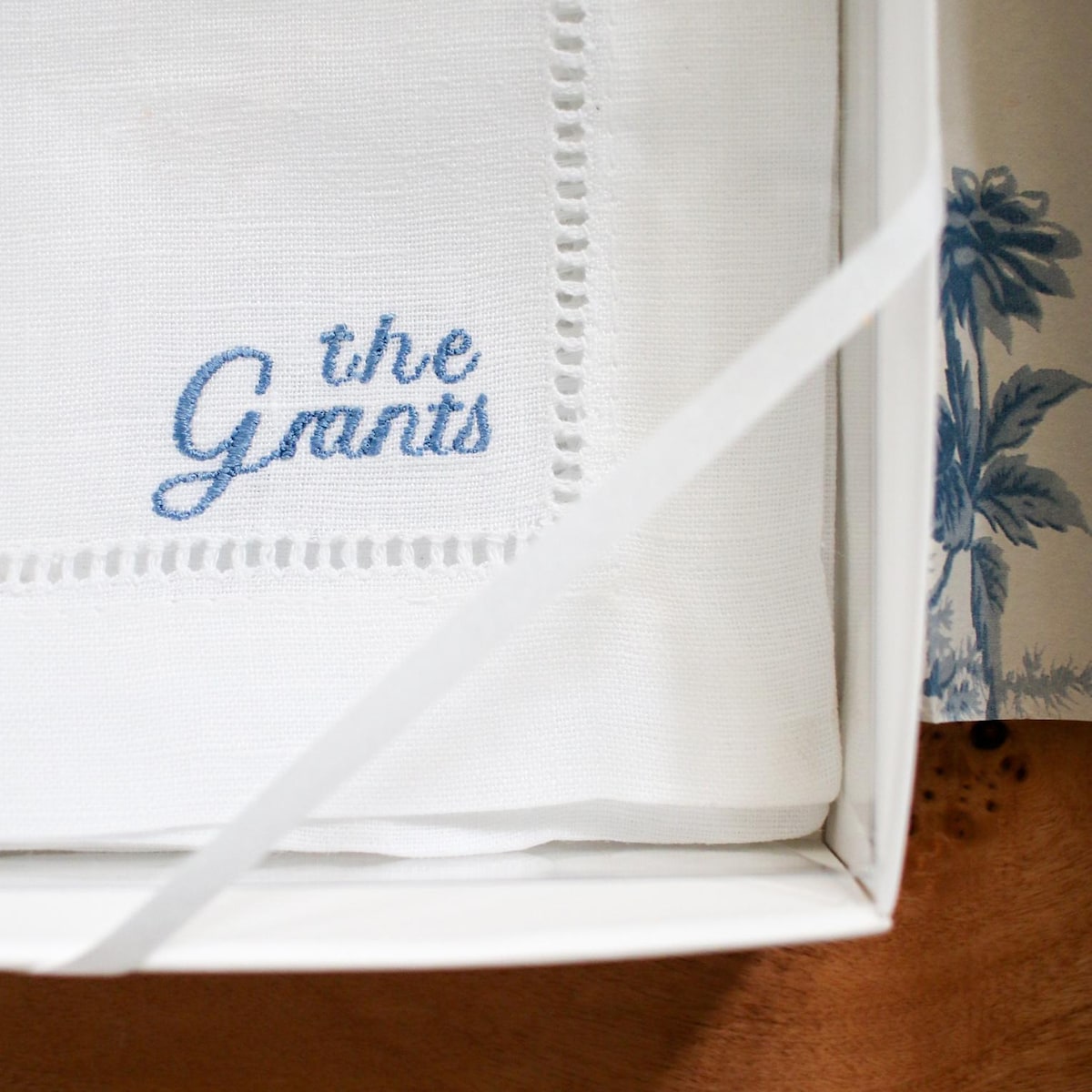 Custom Name Embroidered Cocktail Napkins | Hostess Gifts | Chinoiserie Gifts | Wedding Gifts | Housewarming Gifts | Hostess Gifts - Etsy