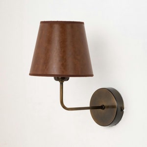 Classic Wall Sconce, Vintage Brass Wall Light, Modern Minimalist Sconce, Small Bedside Wall Lamp, Unique Cottage Wall Lamp, Antique Sconce
