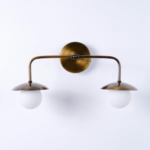 Elegant Wall Lighting Fixture, Bathroom Sconce, Glass Glove Vanity Wall Sconce, Mirror Wall Lamp, Modern Farmhouse Sconce, Bedroom Lighting