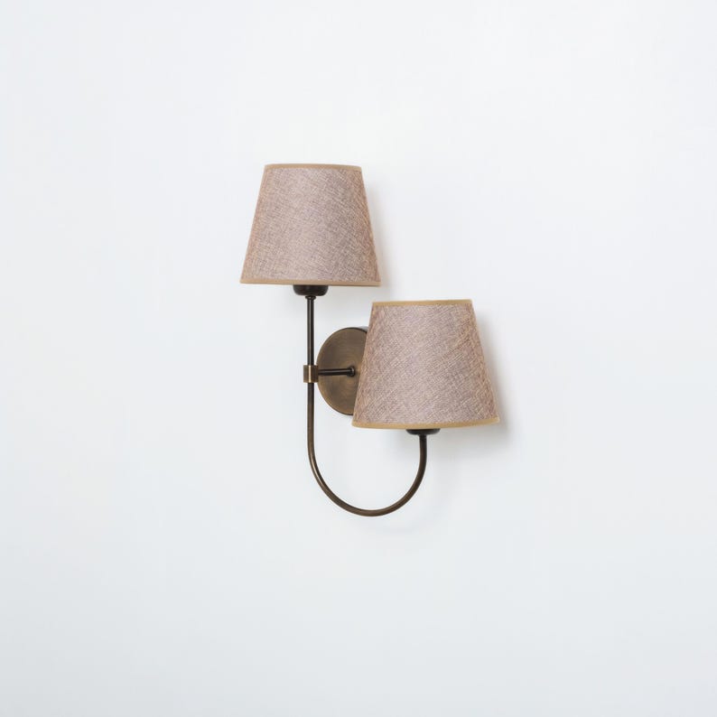 Vintage Double Shade Wall Sconce Antique Home Decor Wall Lamp vintage-double-shade-wall-sconce-antique-home-decor-wall-lamp