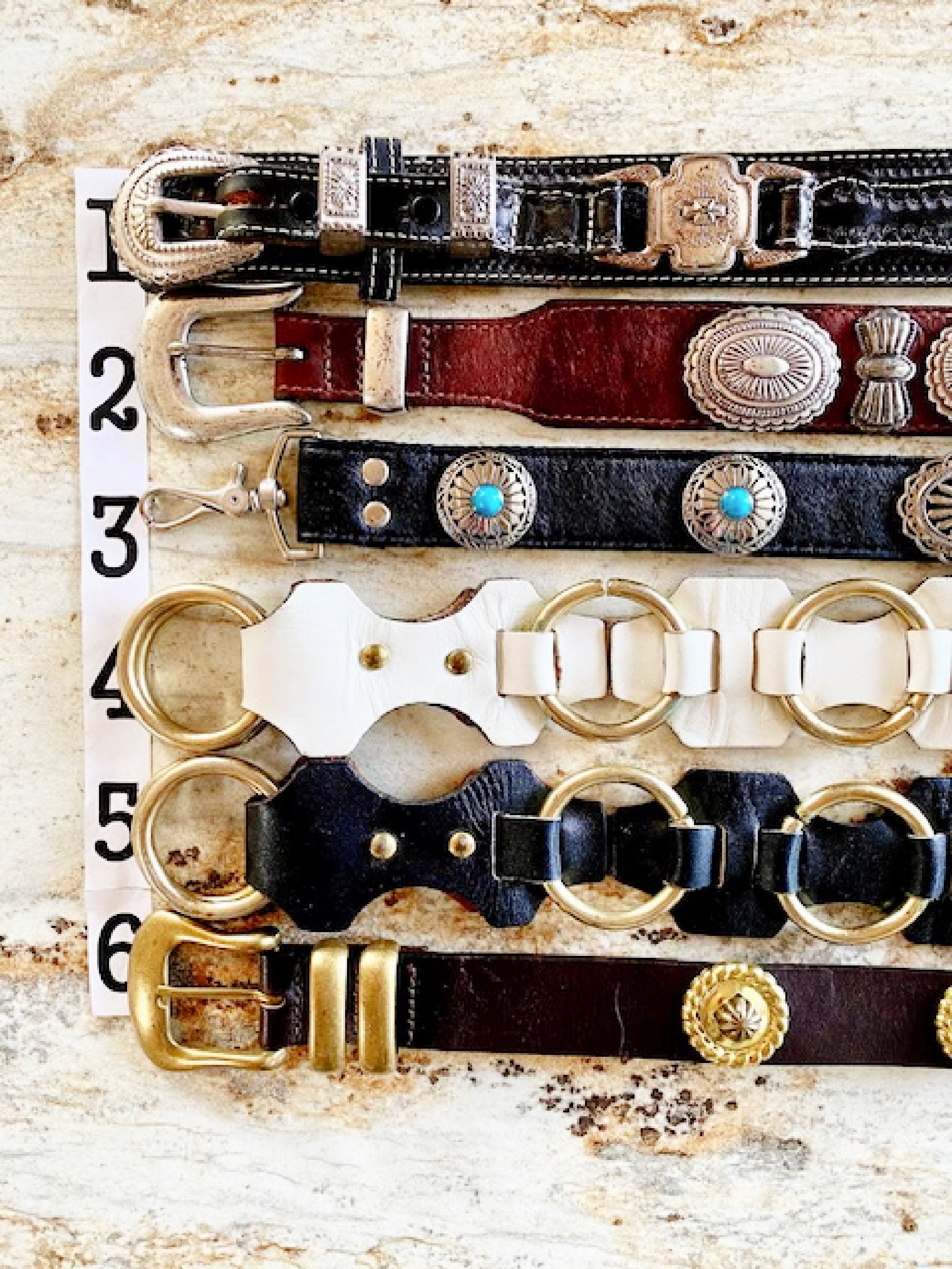 Ralph Lauren Concho Belt - Etsy