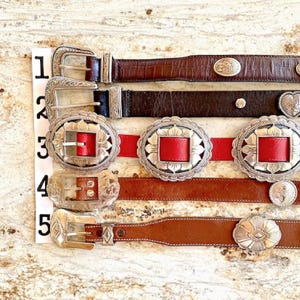 fossil ブラウンレザー ベルト ロープバックル　vintageベルト Vintage Fossil Belt - Etsy