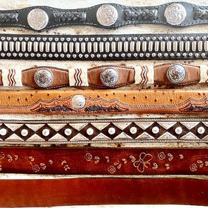 Tony Lama Concho Belt - Etsy display picture 1