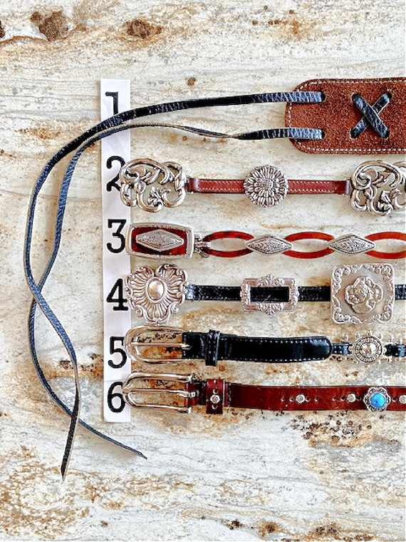 Vintage Concho Belt Womens Large Medallion Wood Chain Western Fashion Amazon.com: TRIWORKS Western Concho Belt for Women – Gold  main image 3