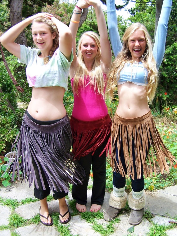 Fringe skirt clearance coachella