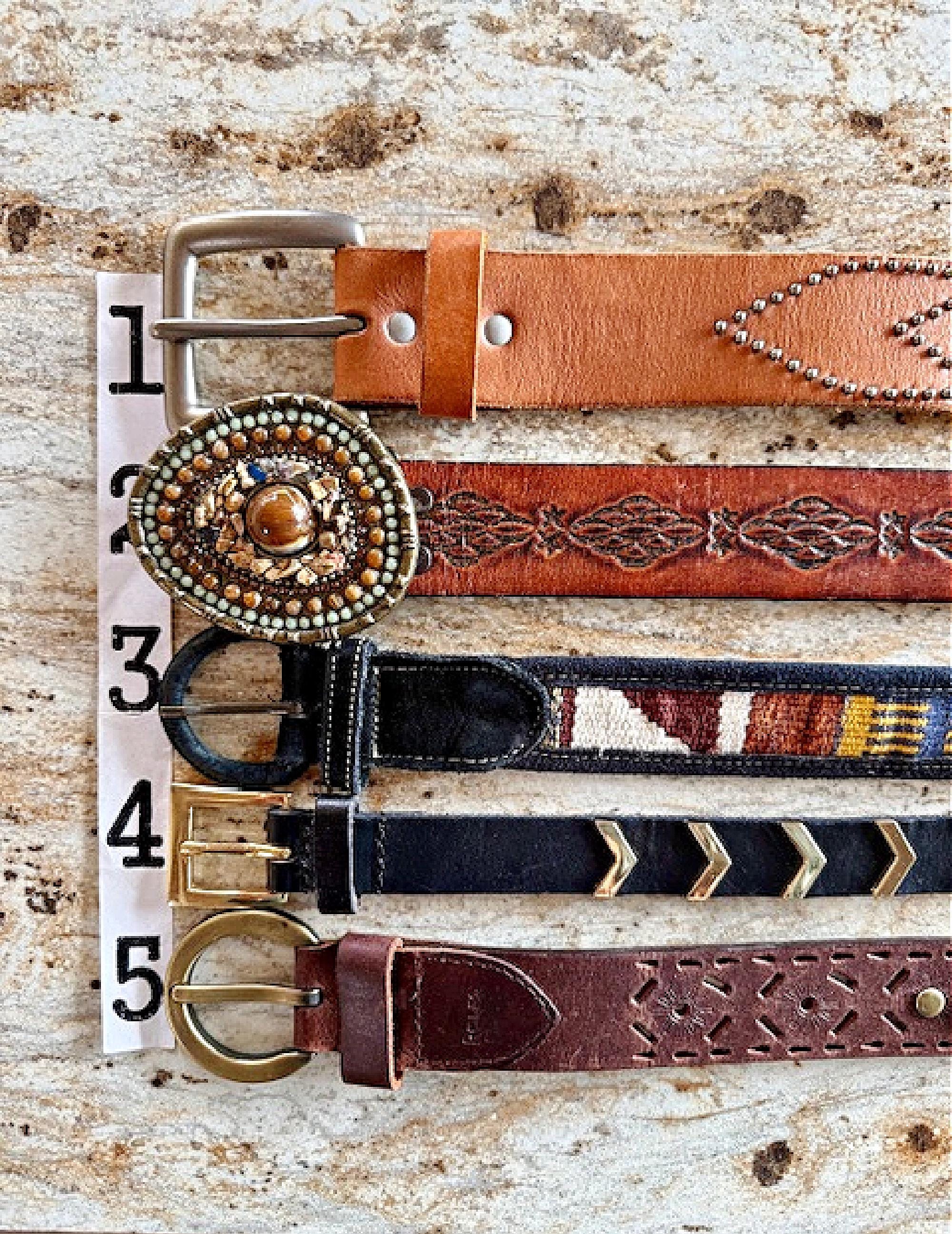 Brass Concho Belt - Etsy