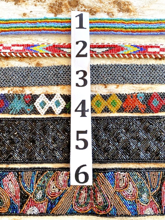 Beaded Belt Decorative Colorful Holiday Belts CHO… - image 3