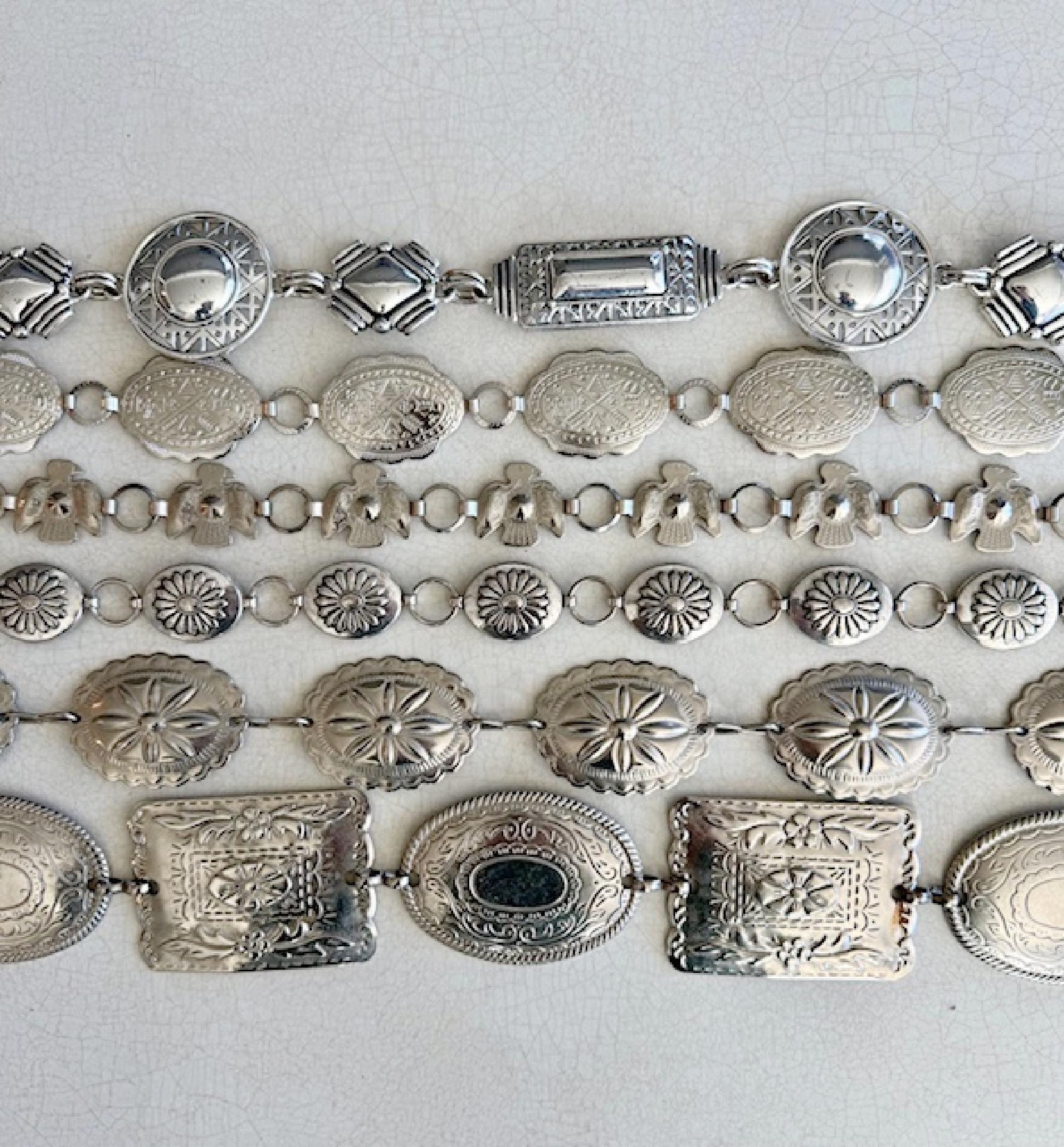 Vintage Metal Link Belt - Etsy UK display picture 1