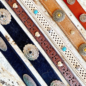 Suede Flower Belt - Etsy display picture 1