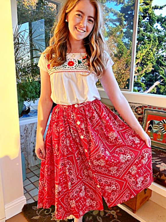Jupe bandana top