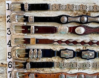Lauren Ralph Lauren Brown Croc Embossed Leather Belt Gold RLL Buckle Size L Slide-Buckle Croc-Embossed Leather Belt main image 4
