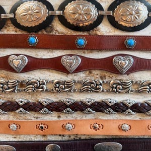 Fossil Concho Belt - Etsy display picture 2