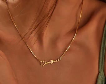 Personalized Name Necklace: Custom Jewelry Gift