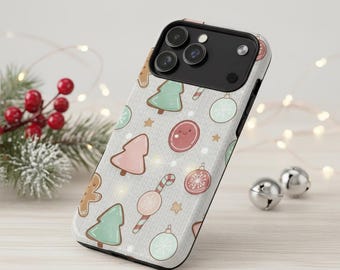 Pastel Kawaii Christmas iPhone Case – Holiday Phone Cover