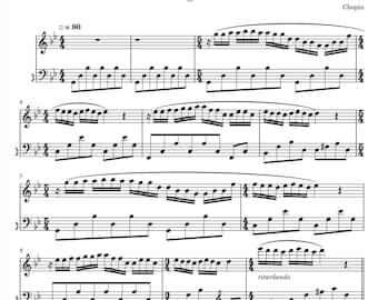 Chopin / Paul de Senneville - Spring Waltz (Mariage D’amour) Piano Sheet Music - PDF