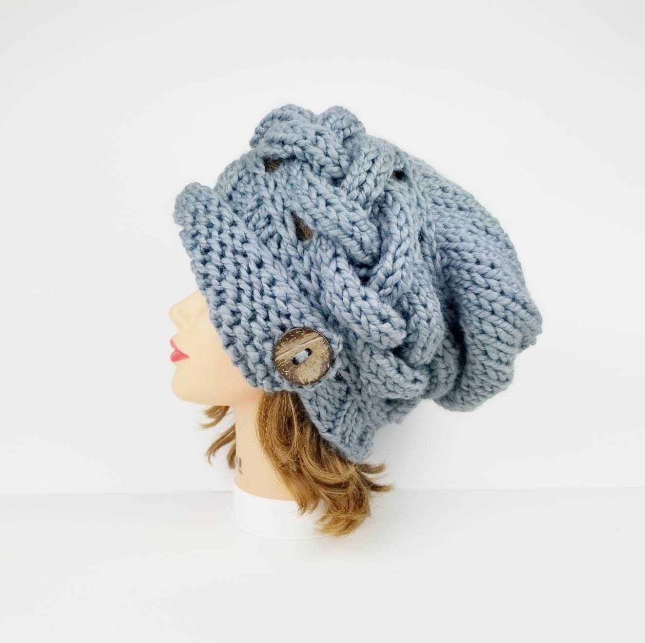 cable knit hats for women