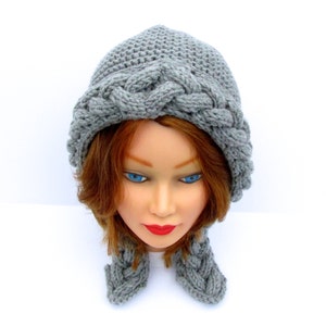 PDF PATTERN ONLY Hood Hat Knitting Pattern, Bonnet Patterns for Women ...