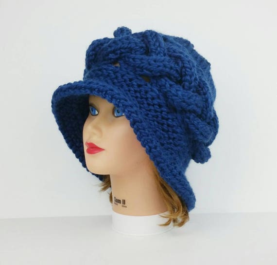 Pdf Pattern Only 1920 S Cloche Hat Knitting Pattern Cable Knit Flapper Hat Pattern Brim Hat Pattern Knitting Patterns For Hats Pdf Pattern Only 1920 S Cloche Hat Knitting Pattern Cable Knit Flapper Hat Pattern Brim Hat Pattern Knitting Patterns For Hats