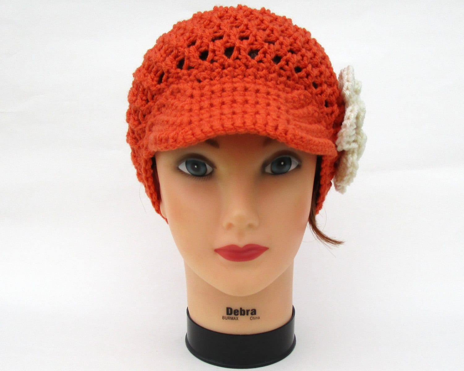 Women's Sun Visor Headband With Flower Women's Etsy