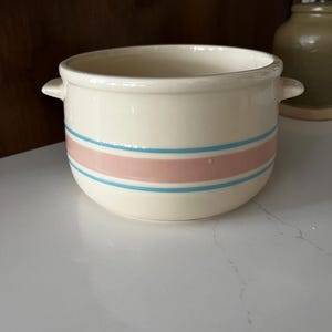 Vintage des années 1970 McCoy Pottery 120 Crock Bean Pot - Sans couvercle