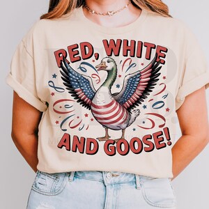 Vaterländische Gans Png, 4. Gans Png, Retro 4. von Juli Png, Amerika Kokette Png, lustige 4