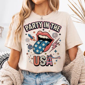 アメリカのレトロなパーティーPNG、レトロな独立記念日PNG、愛国的なPNG、アメリカンシャツ、独立記念日の昇華、面白い独立記念日PNG