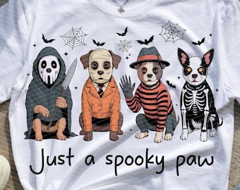 Just a Spooky Paw png, Halloween dog png, Halloween characters png, Halloween png, Dog Lover png, Dog Mama png, Retro Halloween, Spooky Dog