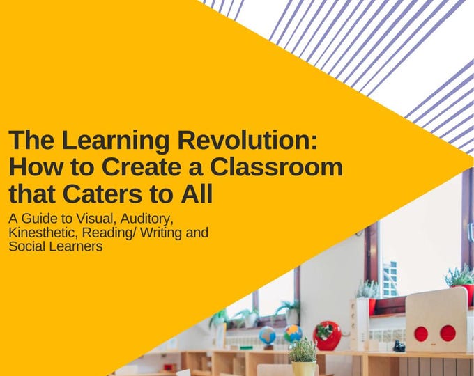 The Learning Revolution: How to Create a Classroom that Caters to All - A Guide Book