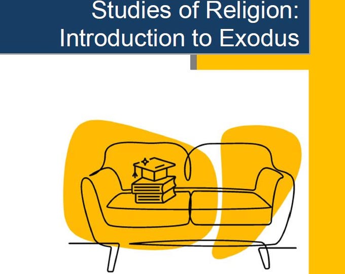 Studies of Religion - Introduction to Exodus: 10 Lesson Plans + 1 Summative Assessment Task (Year 3 to Year 6)