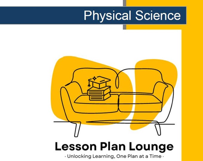 Physical Science: 12 Lesson Plans + Summative Assessment - (Foundation Year/ Kindergarten)