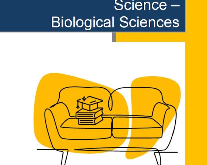 Science - Biological Sciences: 10 Lesson Plans, covering up to 20 lessons + 1 Summative Assessment and FREE Student Workbook (Year 6)