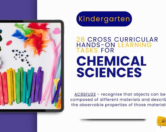 Chemical Sciences: 28 Hands-On Learning Tasks & Experiments (Kindergarten)