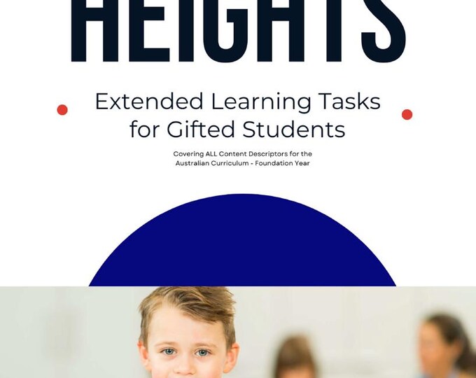 Extended Learning Tasks for Gifted and Talented Kindergarten Students