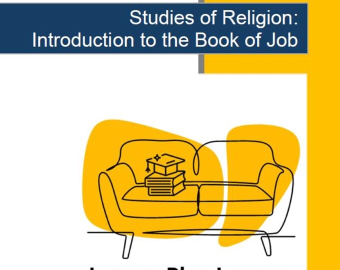 Studies of Religion - Introduction to the Book of Job: 10 Lesson Plans + 1 Summative Assessment Task (Kindergarten to Year 2)
