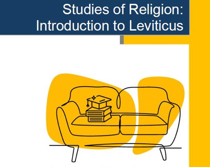 Studies of Religion - Introduction to Leviticus: 10 Lesson Plans + 1 Summative Assessment Task (Kindergarten to Year 2)