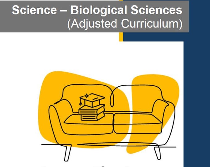 BIOLOGICAL Sciences Adjusted Curriculum: 12 Lesson Plans + 1 Summative Assessment (Year 1)
