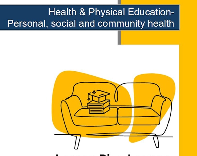 HPE - Personal, social and community health: Lesson Plans (10 Lessons) + 1 Summative Assessment Task + FREE Student Workbook (Year 5)
