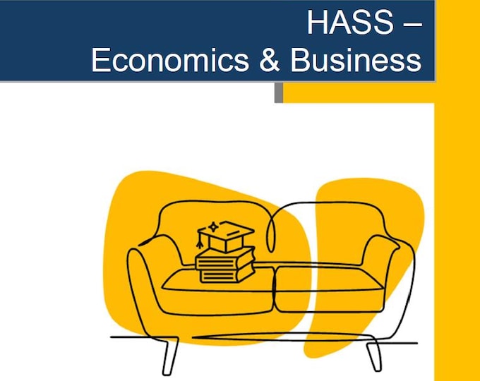 HASS - Business & Economics: Lesson Plans (10 lessons) + 1 Summative Assessment + FREE Student Workbook (Year 5)