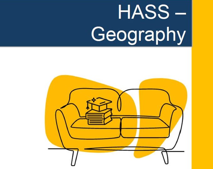 HASS - Geography: Lesson Plans (10 lessons) + 1 Summative Assessment Task + FREE Student Workbook (Year 6)