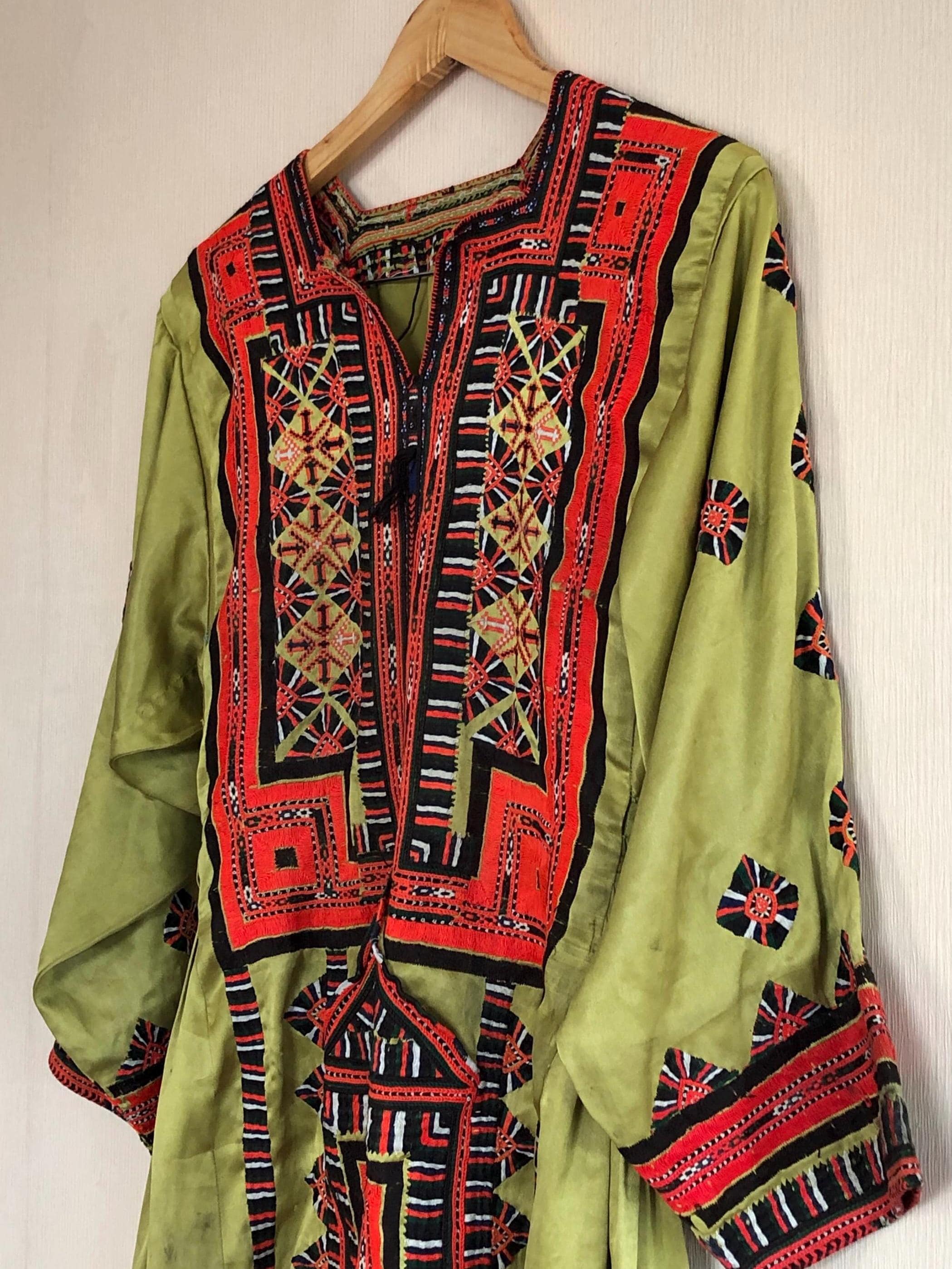 slim fit dress slacks Balochi Green Dress XL main image 0