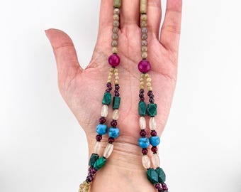 Natural Multi-Stone Beaded Necklace